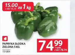Selgros Papryka słodka zielona oferta