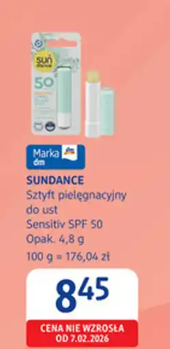 dm drogerie markt SUNDANCE Sztyft pielęgnacyjny do ust oferta