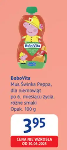 dm drogerie markt BoboVita Mus Świnka Peppa oferta