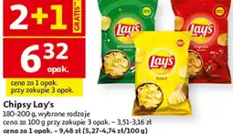 Auchan Chipsy Lay's oferta