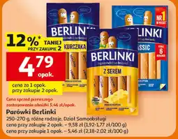 Auchan Parówki Berlinki oferta