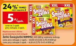 Auchan Żelki Śmiejżelki NIMM2, 165-180 g, wybrane rodzaje oferta