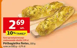 Auchan Półbagietka fintes oferta
