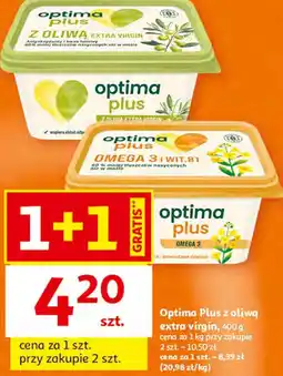 Auchan Optima Plus z oliwą extra virgin oferta