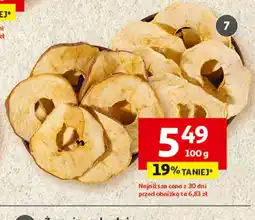 Auchan Chipsy lub frytki z jabłek Pola wybrane rodzaje, luzem lub w opakowaniu oferta