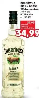 Kaufland Żubrówka Bison Grass Wódka smakowa 37,5% alk. 0,7 l butelka oferta