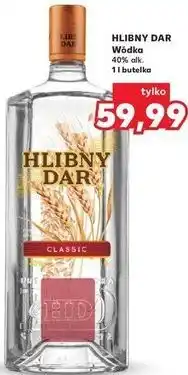 Kaufland HLIBNY DAR Wódka 40% alk. 1 l butelka oferta