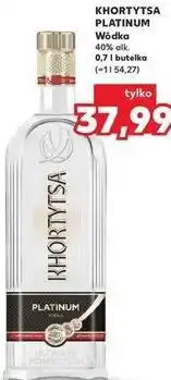 Kaufland Wódka KHORTYTSA PLATINUM 40% alk. 0,7 l butelka oferta