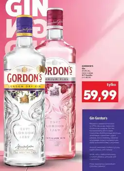 Kaufland Gordon's Gin oferta