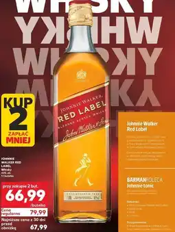Kaufland JOHNNIE WALKER RED LABEL Whisky oferta