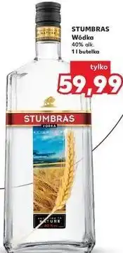 Kaufland Wódka STUMBRAS 40% alk. 1 l butelka oferta