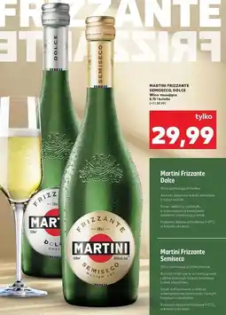 Kaufland Wino musujące MARTINI FRIZZANTE SEMISECCO, DOLCE oferta