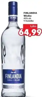 Kaufland Wódka FINLANDIA 40% alk. 1 l butelka oferta
