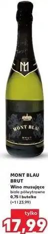 Kaufland MONT BLAU BRUT Wino musujące białe półwytrawne oferta