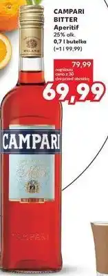 Kaufland CAMPARI BITTER Aperitif 25% alk. 0,7 l butelka oferta