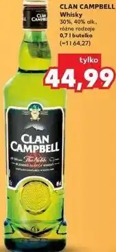 Kaufland CLAN CAMPBELL Whisky oferta