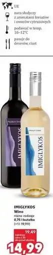Kaufland Wino różne rodzaje IMIGLYKOS oferta
