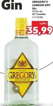 Kaufland Gregory's London Dry Gin oferta