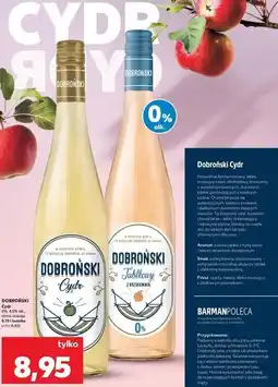 Kaufland Cydr 0%, 4,5% alk., różne rodzaje 0,75 l butelka oferta