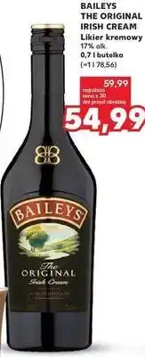 Kaufland BAILEYS THE ORIGINAL IRISH CREAM Likier kremowy 17% alk. 0,7 l butelka oferta
