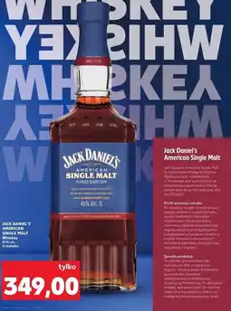 Kaufland JACK DANIEL'S AMERICAN SINGLE MALT Whiskey oferta