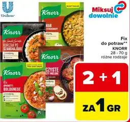 Carrefour Fix do potraw KNORR oferta