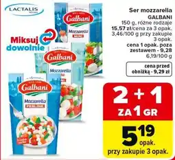 Carrefour Ser mozzarella GALBANI oferta