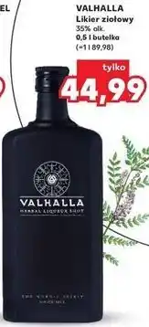 Kaufland VALHALLA Likier ziołowy 35% alk. 0,5 l butelka oferta