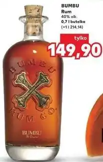 Kaufland BUMBU Rum oferta
