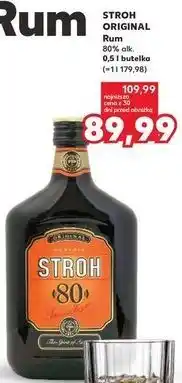 Kaufland STROH ORIGINAL Rum oferta