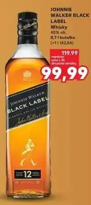 Kaufland JOHNNIE WALKER BLACK LABEL Whisky oferta
