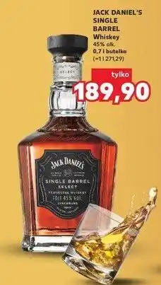 Kaufland JACK DANIEL'S SINGLE BARREL Whiskey oferta