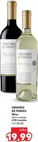 Kaufland SENORIO DE PANIZA Wino różne rodzaje oferta