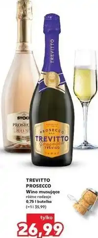 Kaufland TREVITTO PROSECCO Wino musujące różne rodzaje 0,75 l butelka oferta
