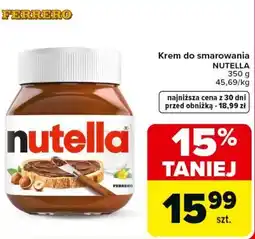 Carrefour Market Krem do smarowania NUTELLA oferta