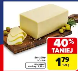 Carrefour Market Ser żółty GOUDA oferta