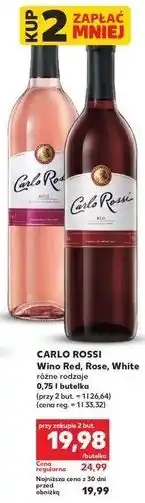 Kaufland Wino Red, Rose, White oferta