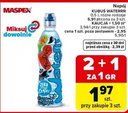 Carrefour Market Napój KUBUŚ WATERRR oferta