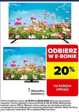 Carrefour Market Wszystkie telewizory oferta