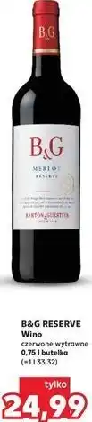 Kaufland B&G RESERVE Wino czerwone wytrawne oferta