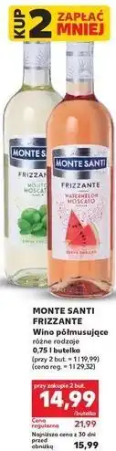 Kaufland MONTE SANTI FRIZZANTE Wino półmusujące oferta