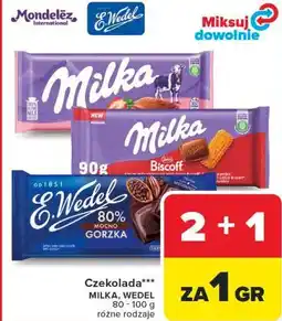Carrefour Market Czekolada MILKA, WEDEL oferta