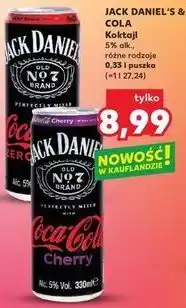 Kaufland JACK DANIEL'S & COLA oferta