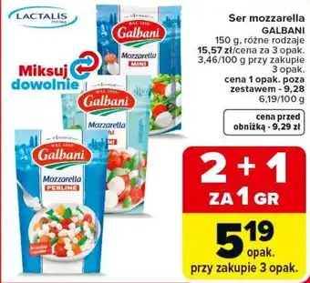 Carrefour Market Ser mozzarella GALBANI oferta