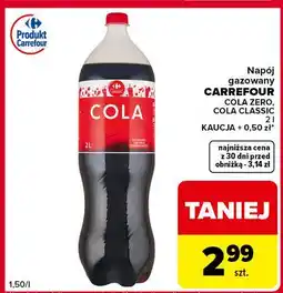 Globi Napój cola zero Carrefour oferta