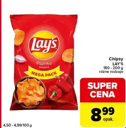 Globi Chipsy paprykowe Lay's oferta