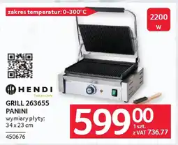 Selgros Grill 263655 panini oferta
