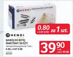 Selgros Nabój do bitej śmietany oferta
