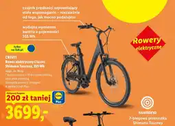 Lidl Rower elektryczny Crivit oferta