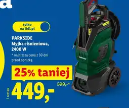 Lidl Myjka ciśnieniowa Parkside oferta